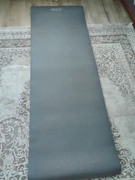 Килимок (мат) спортивний 4FIZJO NBR 180 x 60 x 1 см для йоги та фітнесу Black (P-5907222931462) фото від покупців 3