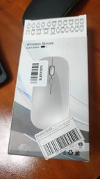Бездротова Безшумна мишка 2.4G + Bluetooth Вбудований акумулятор RGB підсвітка Black фото від покупців 1