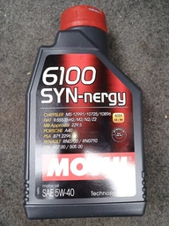 Моторное масло Motul 5W30 Syn-nergy 6100 (MB 229.5/Renault RN0710/RN0700/VW 502 00/505 00) 1 л (113141) фото от покупателей 11