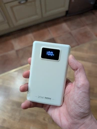 Зовнішній акумулятор Remax Breezy&nbsp;10000mAh QC 22.5W Білий (RPP-319) фото від покупців 4