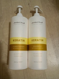 Безсульфатний набір з кератином для волосся Jerden Proff Keratin з кератином 2000 мл