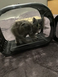 Сумка переноска mini Pet прозора для домашніх тварин (кішок, собак, кроликів і ін.) (Код: IBH010B)