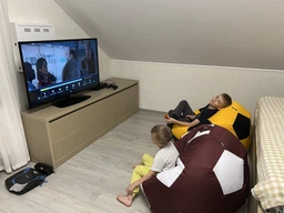 Кресло мешок Мяч Оксфорд размер Стандарт+ Студия Комфорта Хаки + Белый фото от покупателей 5