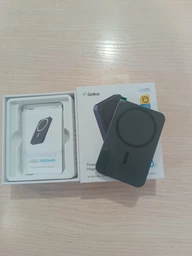 Power Bank Gelius Nexus Magnetic Wireless Charge 15W GP-PBW100i 5000mAh (Черный / Синий) фото от покупателей 3