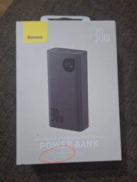 Повербанк Baseus Adaman2 Digital Display VOOC 20000mAh 30W 5A чорний (PPAD050001) фото від покупців 4