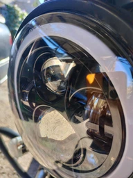 Світлодіодна фара AllLight JR-4-45W 3chip CREE ближнє+дальнє (DRL+поворот) НИВА, ВАЗ, ГАЗ, УАЗ, JEEP, VW