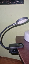 Портативная лампа на клипсе Baseus Mini Clip Lamp LED светодиодная Лампа USB DGRAD-0G беспроводная настольная лампа со встроенным аккумулятором ночник для чтения и обучения фото от покупателей 5