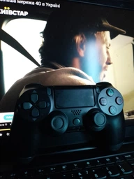 Беспроводной геймпад для приставки Play Station 4 Dualshock 4 V2 White белый джойстик для PS4 (24350-33) фото от покупателей 8