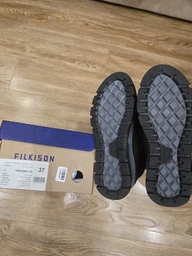 Підліткові зимові черевики для хлопчика Filkison 140/3/063-13 38 Чорний/Сірий (KN2000000644929) фото від покупців 4