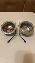 Подставка с мисками из нержавейки для кошек Trixie 200 мл (4011905248301) фото от покупателей 7