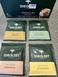 Дрип-кофе Idealist Coffee & Co. Monthly Mix 28 шт х 12 г (4820241120697) фото от покупателей 3