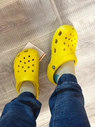 Женские кроксы Crocs Jibbitz Classic Clog PkM 10001-6ZW 38-39 (M6/W8) 24 см Pink Milk (196265882120) фото от покупателей 5