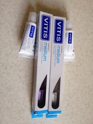Зубная щетка Dentaid Vitis Medium Средняя Желтая (2842110114010/0000000426084)