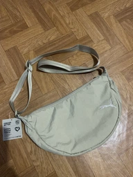Спортивна сумка кросс-боди через плечо женская тканевая Puma Core Her Shoulder Bag 09093606 Бежевая (4067981508600) фото от покупателей 3