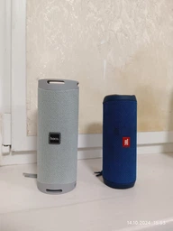 Бездротова колонка Hoco HC9, BT5.1, TWS, AUX, FM, TF, USB, 5Hours, 5W, темно-зелена фото від покупців 7