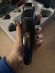 Машинка Тример чоловічий Kemei KM-600 універсальний 11в1 для стрижки фото от покупателей 8