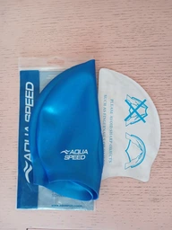 Шапка для плавания Aqua Speed EAR CAP 5874 Фиолетовая (5908217658746) фото от покупателей 4