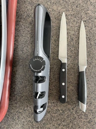 Точилка 3-в-1 для ножей RZTK Sharp с регулируемым углом заточки + защитная рукавичка фото от покупателей 19