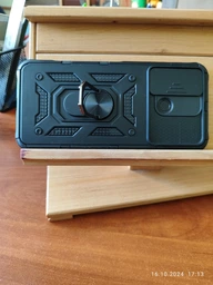 Удароміцний чохол Camshield Serge Ring for Magnet для Xiaomi Redmi 10С/Poco C40 фото від покупців 2