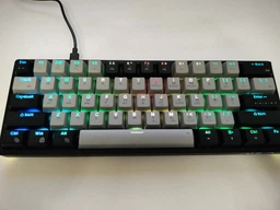 Механічна клавіатура з HOT SWAP AULA F3261 for WIN or MAC RGB 61 Keys RED SWITCH UKR/ENG BLACK (F3261B) фото від покупців 1