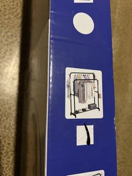 Двойная напольная стойка для одежды Double floor Hanger 110х54 см и полкой для обуви фото от покупателей 2