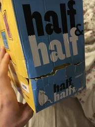 Упаковка влажного корма Half&Half для взрослых кошек кусочки с уткой и тыквой в соусе 85 г х 24 шт (2700000065747) фото от покупателей 11