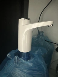 Электрическая помпа для воды Aqua Pump Elite 18.9 белая 1000 mah аккумулятор фото от покупателей 7