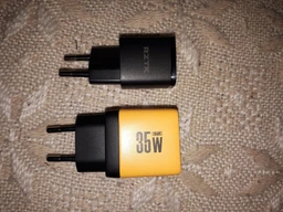 Зарядний пристрій ASOMETECH 35W GaN TypeC USB LED-дисплей PD3.0+QC3.0 Швидка зарядка для Apple iPhone, iPad, MacBook, Samsung, Xiaomi фото від покупців 6