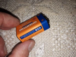 Аккумулятор литий-ионный Quantum USB Li-ion Крона 9V, 400mAh blister+Type-C кабель, 1шт/уп (0746020703223) фото от покупателей 5