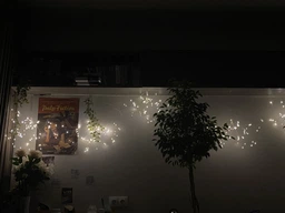Гірлянда феєрверк від USB штора світлодіодна на мідному дроті 800LED 5м золоте світіння Lemleo Gold фото від покупців 1