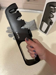 Точилка 3-в-1 для ножей RZTK Sharp с регулируемым углом заточки + защитная рукавичка фото от покупателей 16