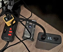 Зарядний пристрій ASOMETECH 35W GaN TypeC USB LED-дисплей PD3.0+QC3.0 Швидка зарядка для Apple iPhone, iPad, MacBook, Samsung, Xiaomi фото від покупців 4