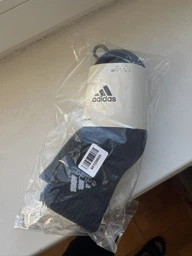 Набор детских хлопковых носков 3 пары Adidas C Spw Crw IP2634 M 22-24 р Синий/Серый (4067886330962)