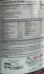 Гейнер Amix Nutrition CarboJet Basic 3000 g /60 servings/ Strawberry фото от покупателей 4