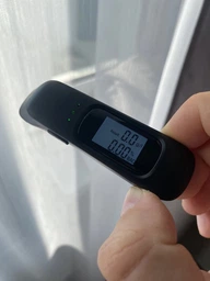 Бытовой алкотестер точное цифровое портативное устройство для измерения алкоголя в выдыхающем воздухе драгер для водителей предприятий предрейсовых осмотров дома алкометр AlkoTech-C07 фото от покупателей 2