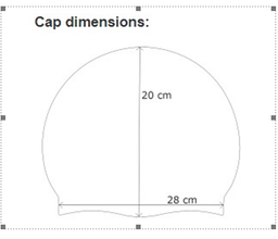 Шапка для плавания LADIES CAP 5737(096-10) темно-синий жен(5908217657374)