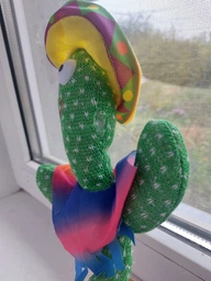 Танцующий кактус поющий с подсветкой Dancing Cactus TikTok игрушка Повторюшка кактус зеленый (L02) фото от покупателей 5