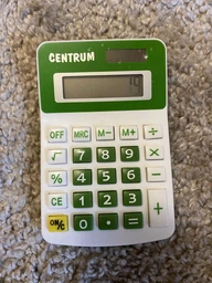 Калькулятор Centrum 80405 настільний Білий із зеленим (2000998470807)