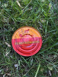 Сюрстремминг Surstromming Röda Ulven 400г банка (ферментированная сельдь Surströmming сюрстреминг) (22199) фото от покупателей 16