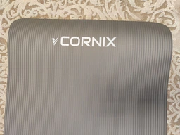 Коврик спортивный Cornix NBR 183 x 61 x 1 см для йоги и фитнеса XR-0012 Grey фото от покупателей 2