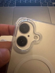Протиударний чохол для iPhone 16 IPAKY Crystal Magsafe з бортиками Прозорий фото від покупців 2