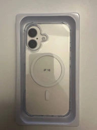 Протиударний чохол для iPhone 16 IPAKY Crystal Magsafe з бортиками Прозорий