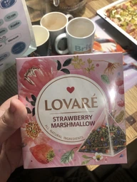 Чай Lovare Strawberry marshmallow 24х1.5 г (lv.79853)