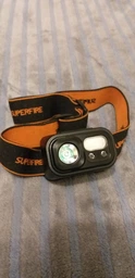 Налобний фонарь SuperFire HL23-S 2000mAh, IP44 фото от покупателей 1