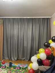 Штора Лен Блэкаут Оливка 1 шт 150х170 фото от покупателей 3