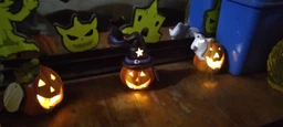 Статуэтка Yes! Fun Хэллоуин Pumpkin 8 см LED (974187) (4820253267281)