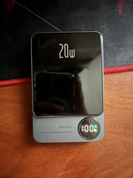 УМБ PowerBank Q9 5000 mAh 20W (MagSafe) - Фіолетовий фото від покупців 11