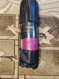 Килимок спортивний Cornix NBR 183 x 61 x 1 cм для йоги та фітнесу XR-0093 Purple/Purple фото від покупців 4