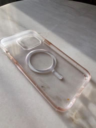 Чохол протиударний ZAGG Gear4 Piccadilly Clear Case with MagSafe для Apple Iphone 13 Pro Max (6.7") Прозорий фото від покупців 3