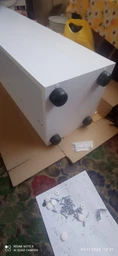 Пенал - шкаф в ванную напольный DOROS Мира 183.5х30х30 см белый (41510126) фото от покупателей 19